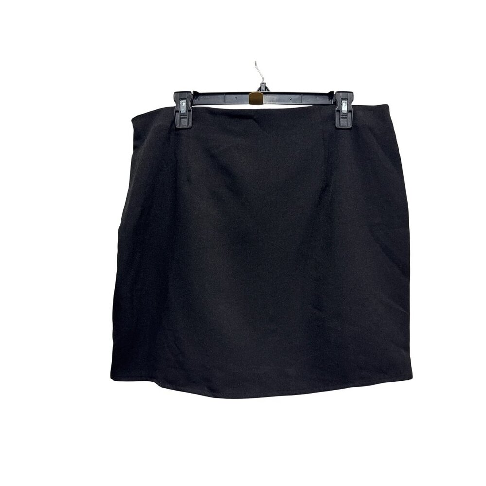 Vero Moda Women's Black Mini Skirt With Bow 10 - Picture 3 of 6